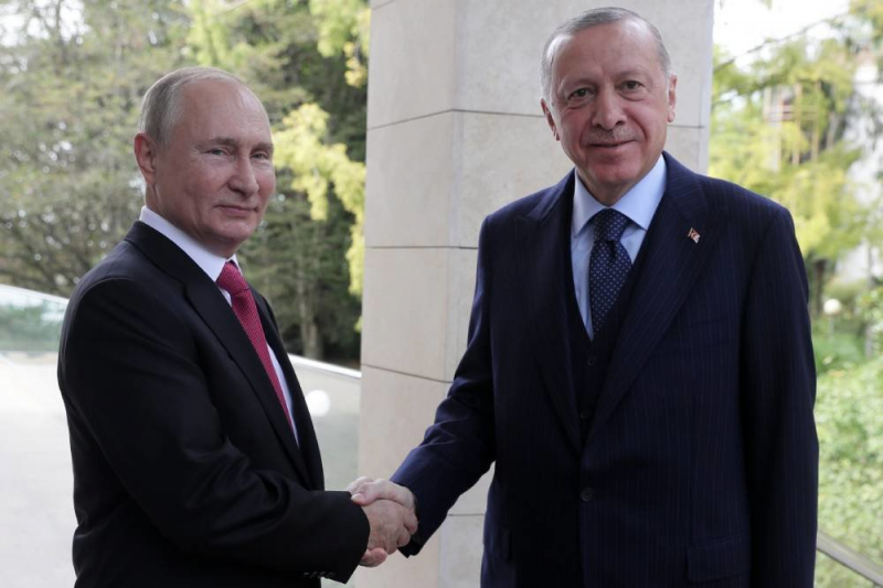Лидеры России и Турции обсудили крупные проекты и обстановку в мире