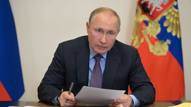 Путин поставил задачи перед новой Госдумой