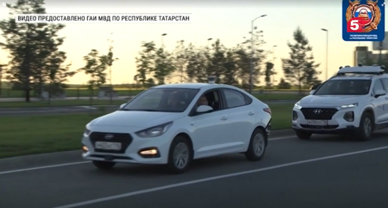 В России создали автомобиль для приема экзаменов на права