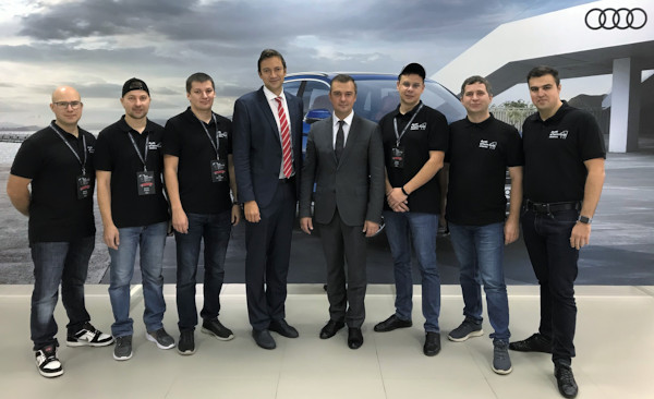 Российская команда заняла 1 место на Audi eTwin Cup World Championship