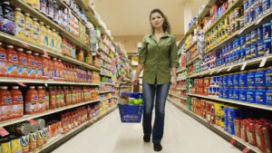 Продажа продуктов питания оптом и в розницу в ТС «Рубин»